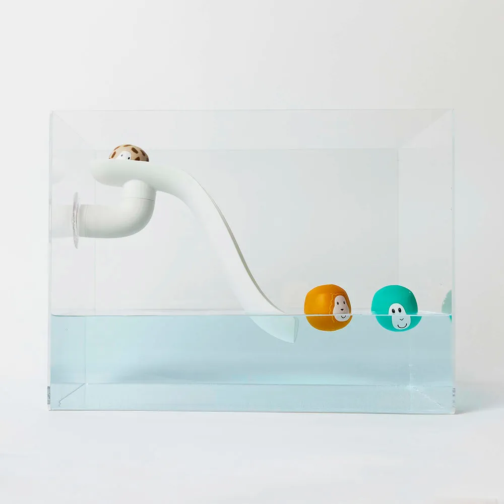 White Bathtime Slide Set