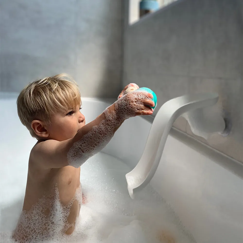 White Bathtime Slide Set