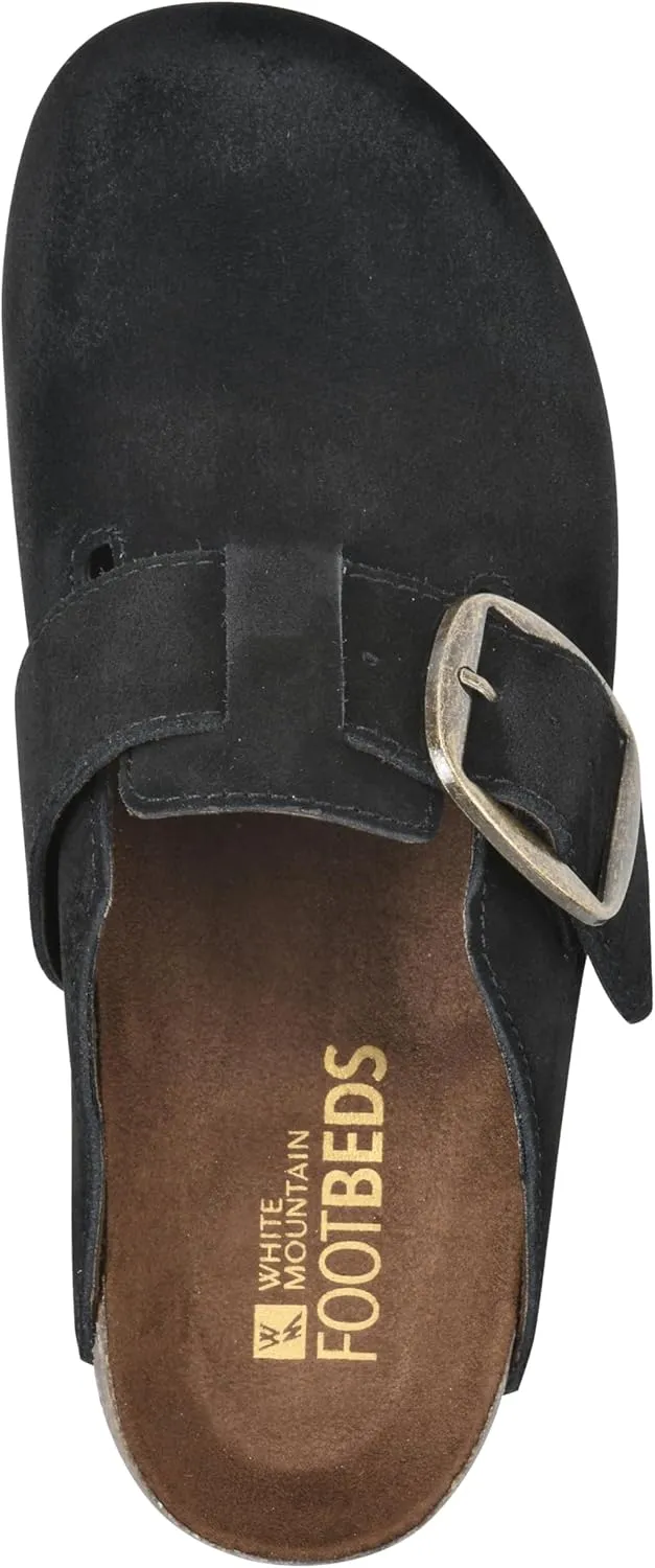WHITE MOUNTAIN Women's Shoes Big Easy Clog Footbed