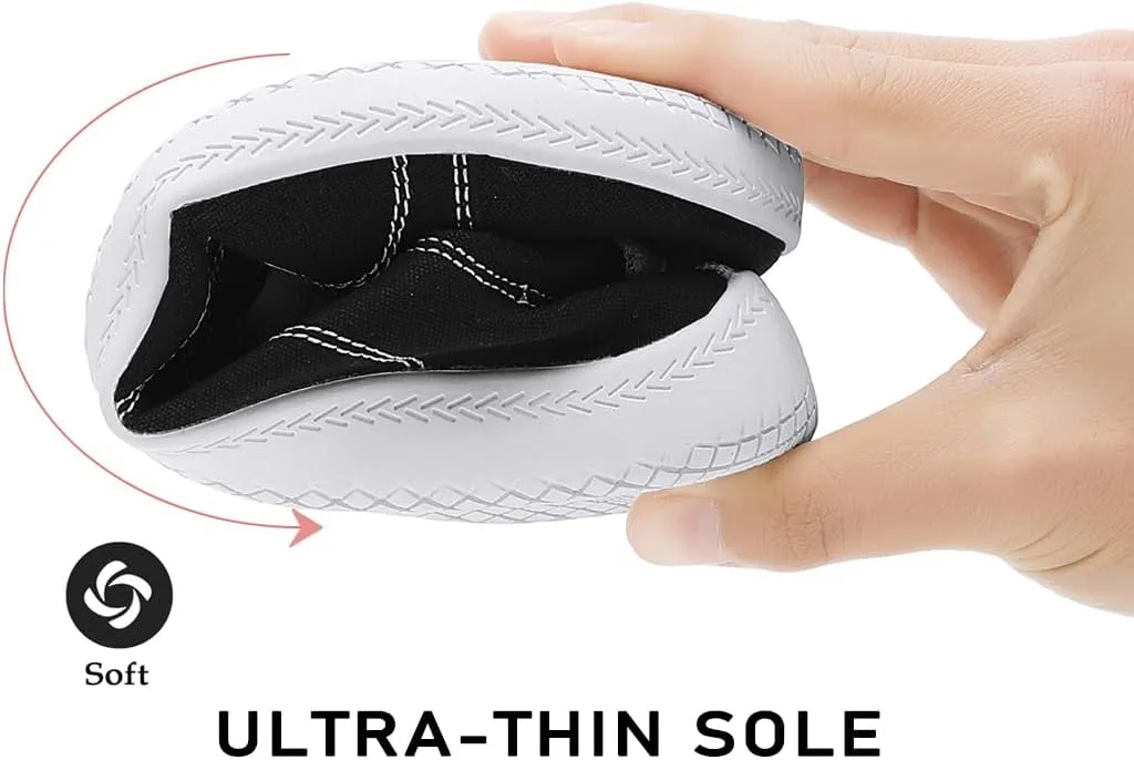 Women Barefoot Shoes Wide Toe Minimalist Walking Shoes Slip on Zero Drop Sole Cross-Trainer Sneakers Lightweight Workout