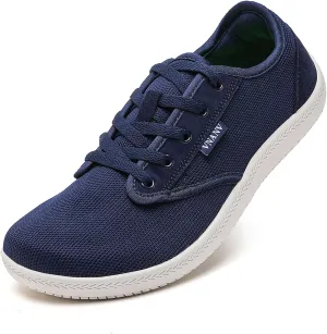 Women Barefoot Shoes Wide Toe Minimalist Walking Shoes Slip on Zero Drop Sole Cross-Trainer Sneakers Lightweight Workout