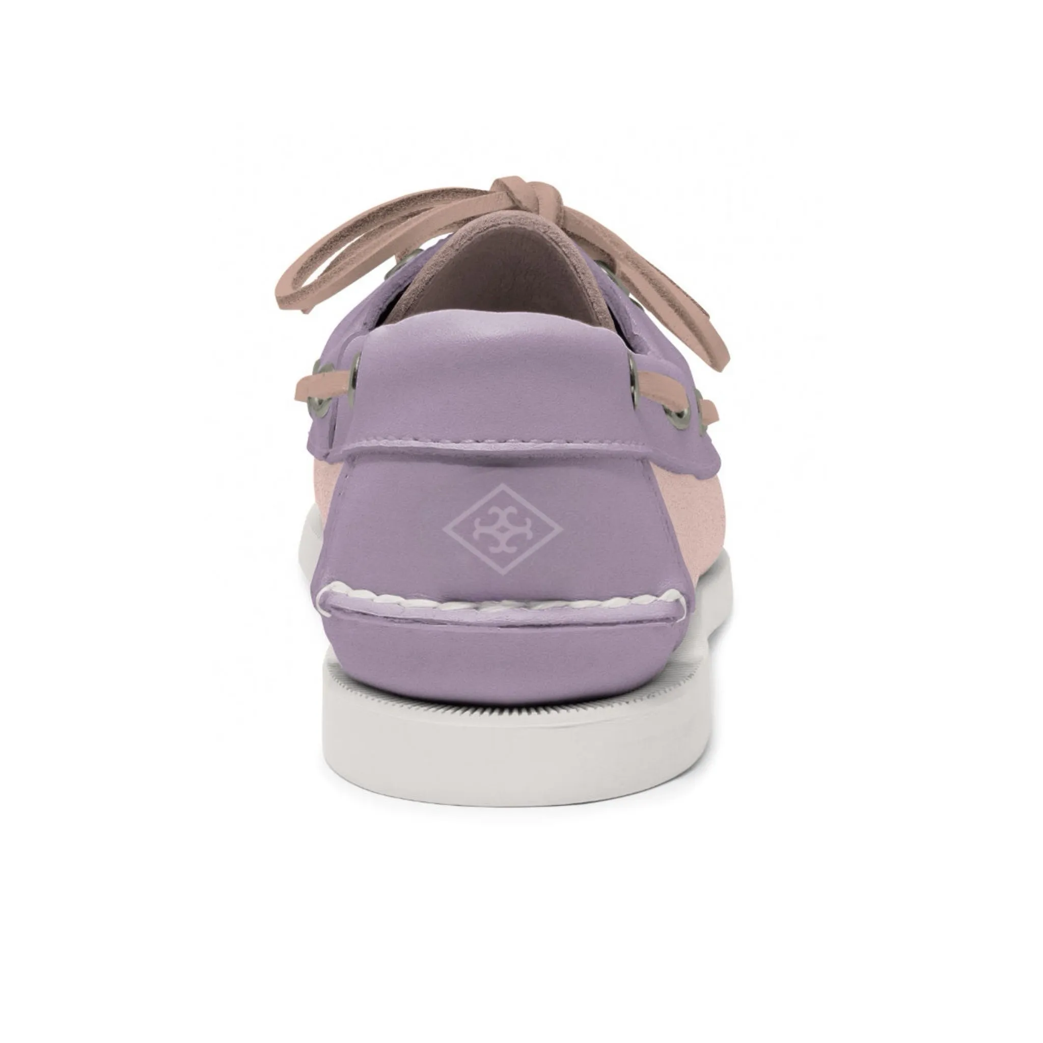 Women's 2 Eyelet LE Boat Shoe: Pink/Lavender