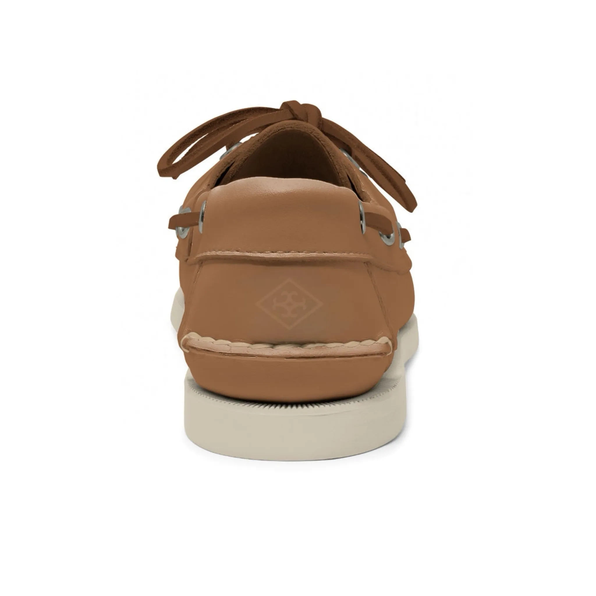Women's 2 Eyelet LE Boat Shoe: Tan