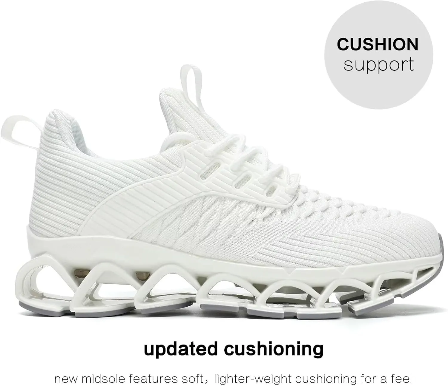 Women's Blade Running Shoes Ladies Fashion Sneakers Slip on Shoes Tennis Walking Athletic Shoes