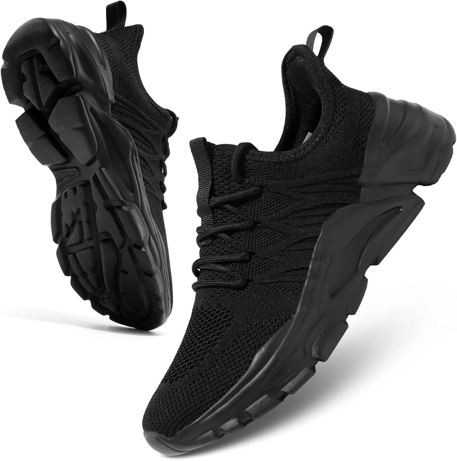 Womens Ladies Walking Tennis Shoes Slip on Lightweight Casual Running Sneakers Soft Sole Comfortable Trainers