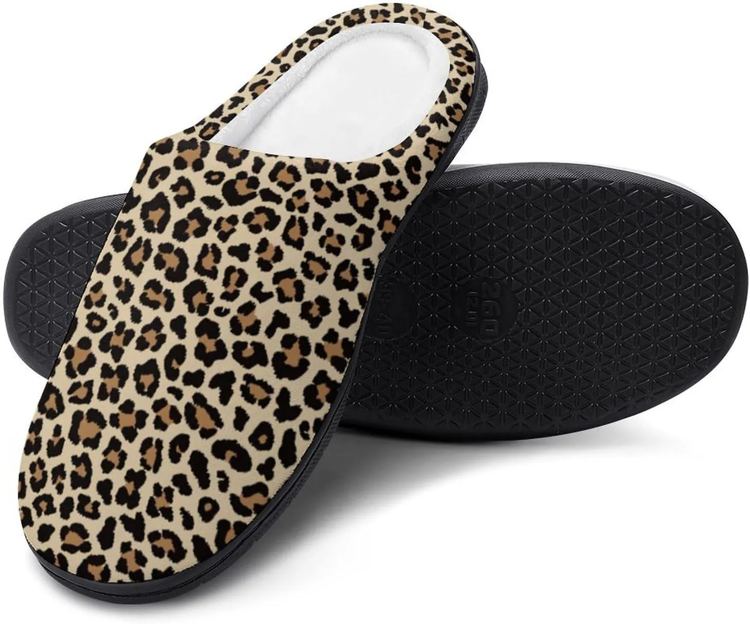 Womens Memory Foam Slippers Soft Bedroom Slip-On Shoes Ladies Halloween Slippers Cotton House Slippers Indoor Outdoor