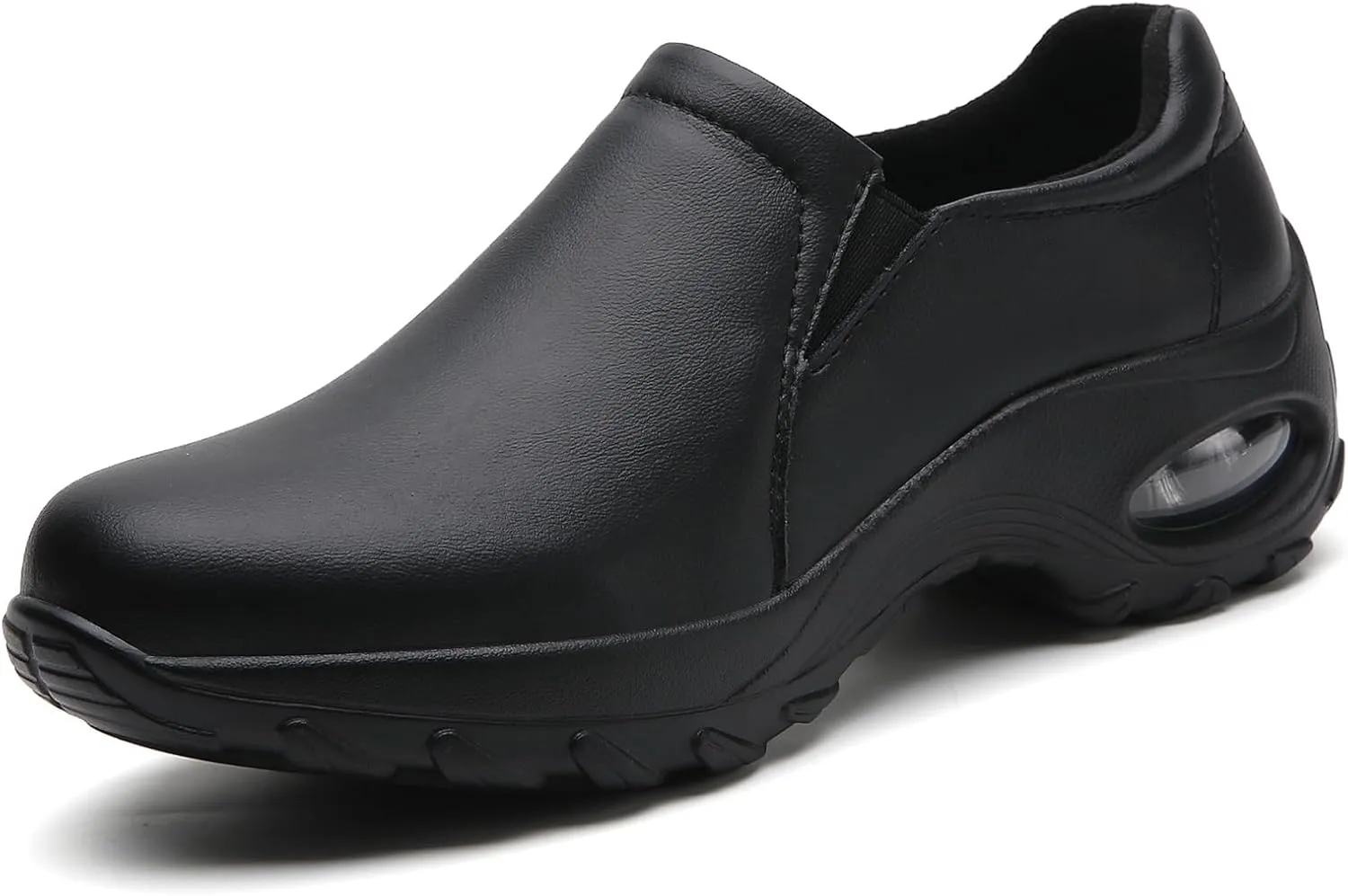 Women's Nursing Shoes Slip On Lightweight Slip Resistant Comfort Non Slip Waterproof Food Service Work Shoes
