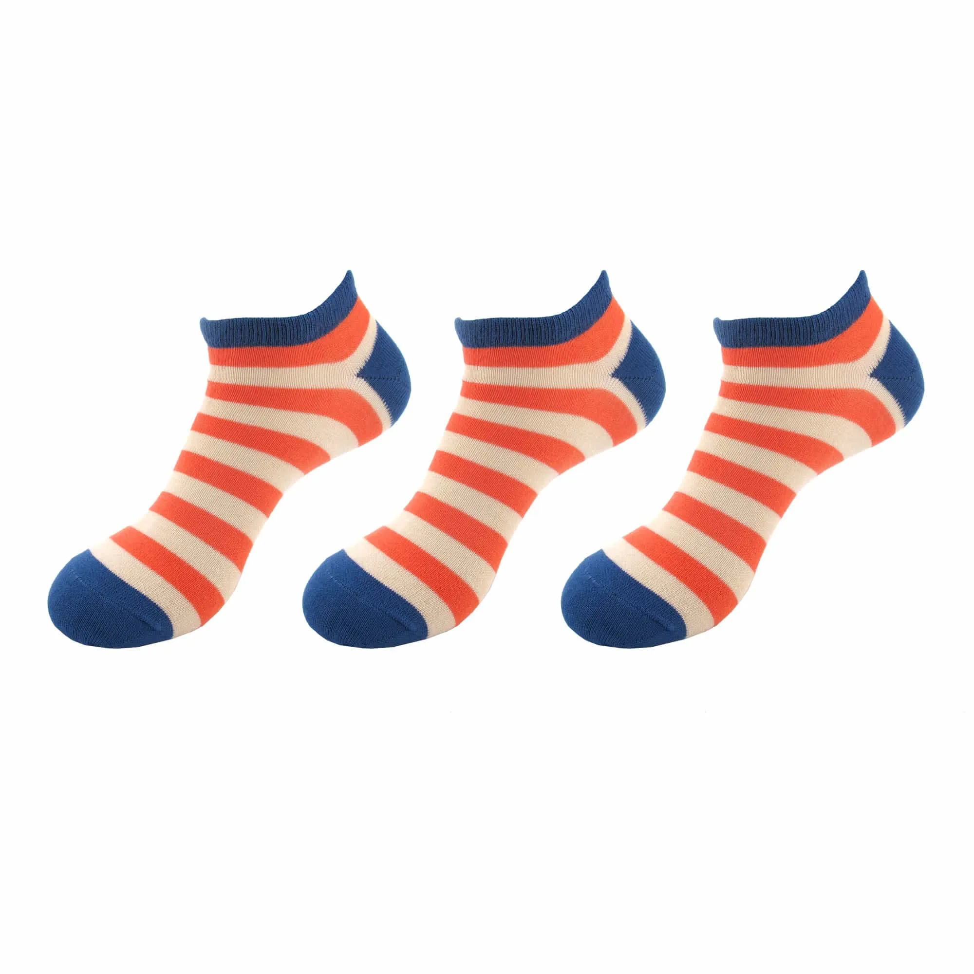Women's Rayon from Bamboo Fiber Stripes Anklet Socks