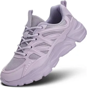 Women's Road-Running-Shoes Slip on Ladies Walking Fashion Athletic Sneakers Work Gym Comfort Lightweight Mesh Soft Sole