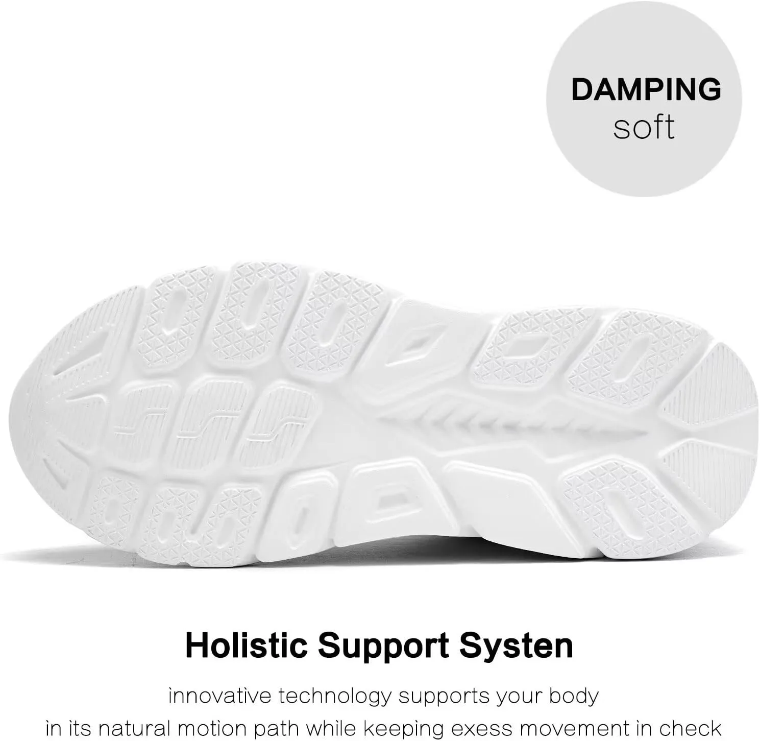 Womens Running Shoes Slip-on Walking Tennis Sneakers Lightweight Breathable Casual Soft Sole Mesh Workout Sports Shoes