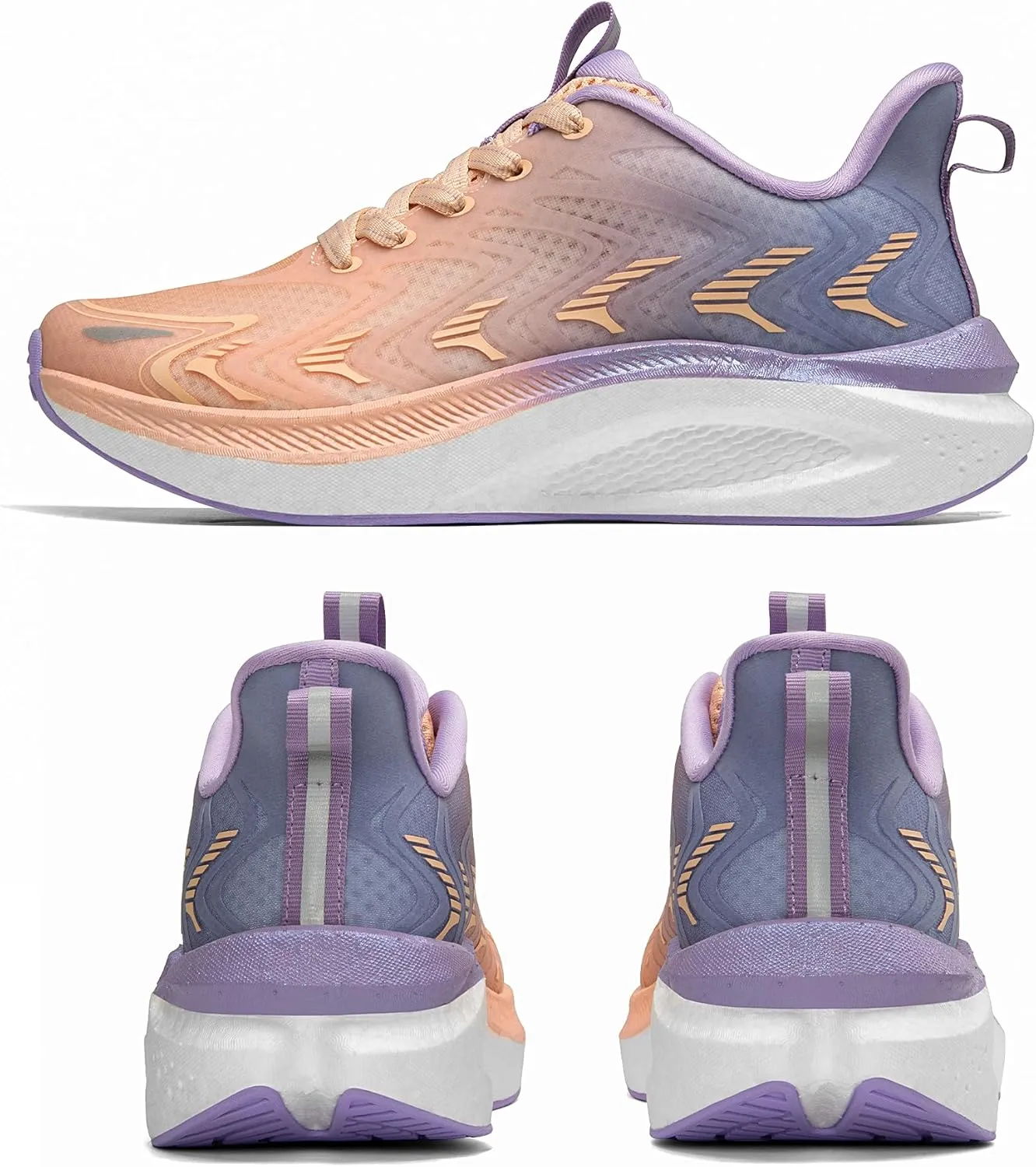 Women's Running Walking Tennis Shoes Comfortable Non-Slip FlyLife Breathable Athletic Workout Gym Cross Trainer Sports Sneakers