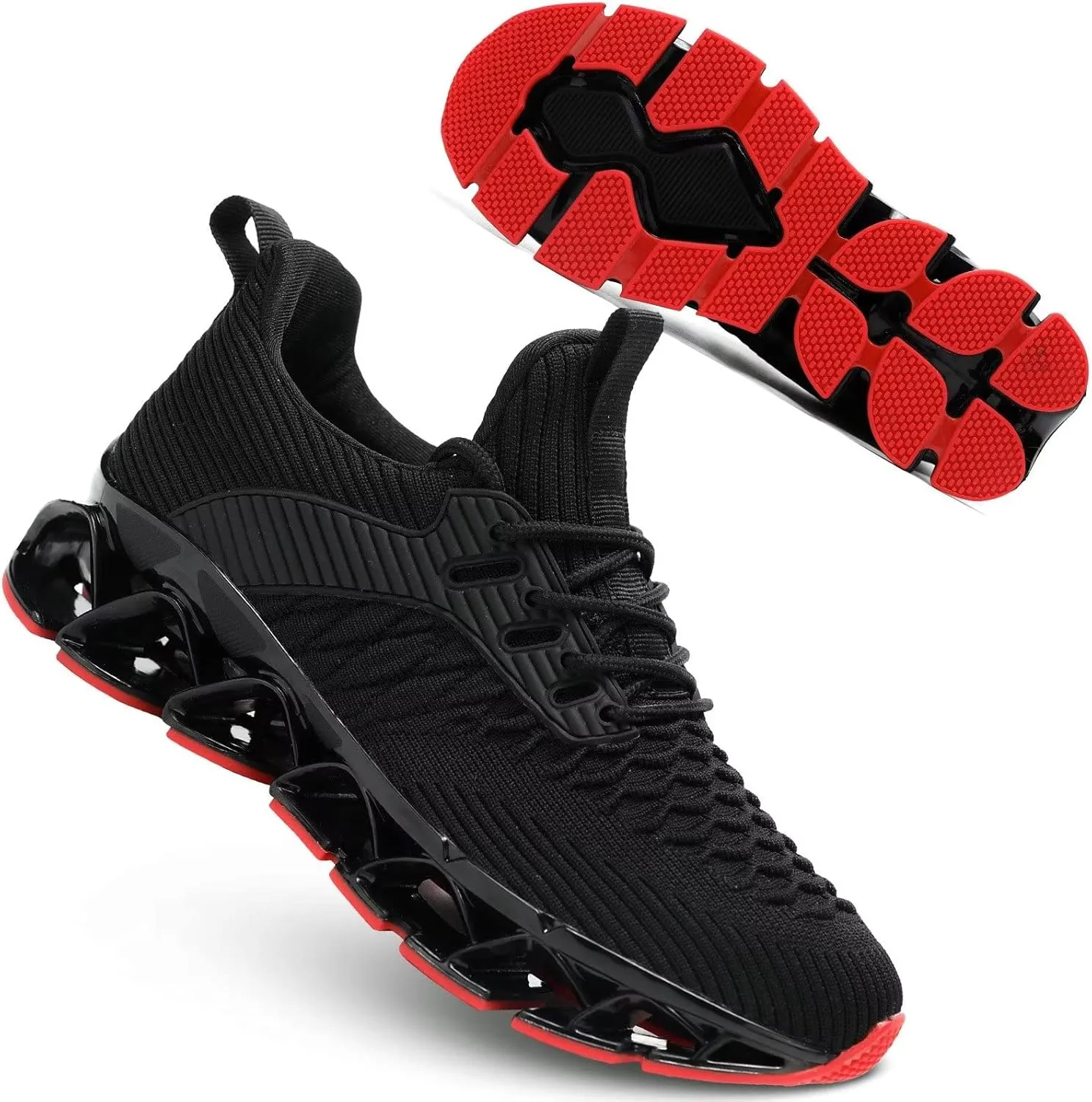 Womens Slip-ins Running Shoes Blade Tennis Walking Sneakers Comfortable Fashion Non Slip Work Sport Shoes Gym Trainers
