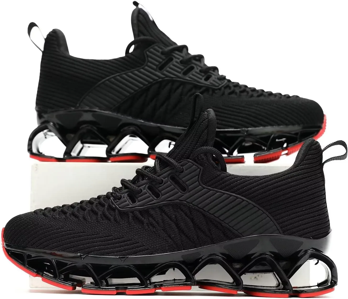 Womens Slip-ins Running Shoes Blade Tennis Walking Sneakers Comfortable Fashion Non Slip Work Sport Shoes Gym Trainers