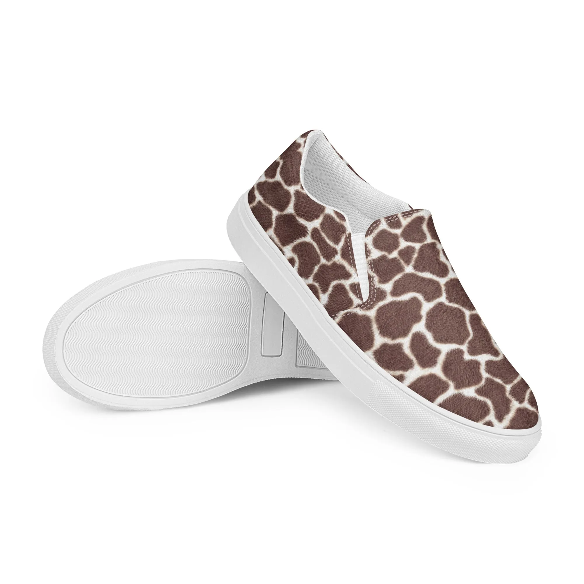 Women’s slip-on canvas shoes - GIRAFFE SG005