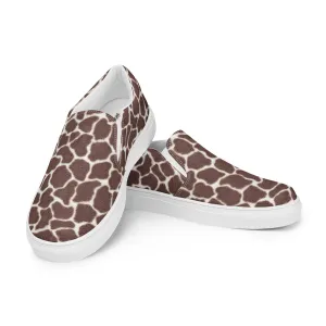 Women’s slip-on canvas shoes - GIRAFFE SG005
