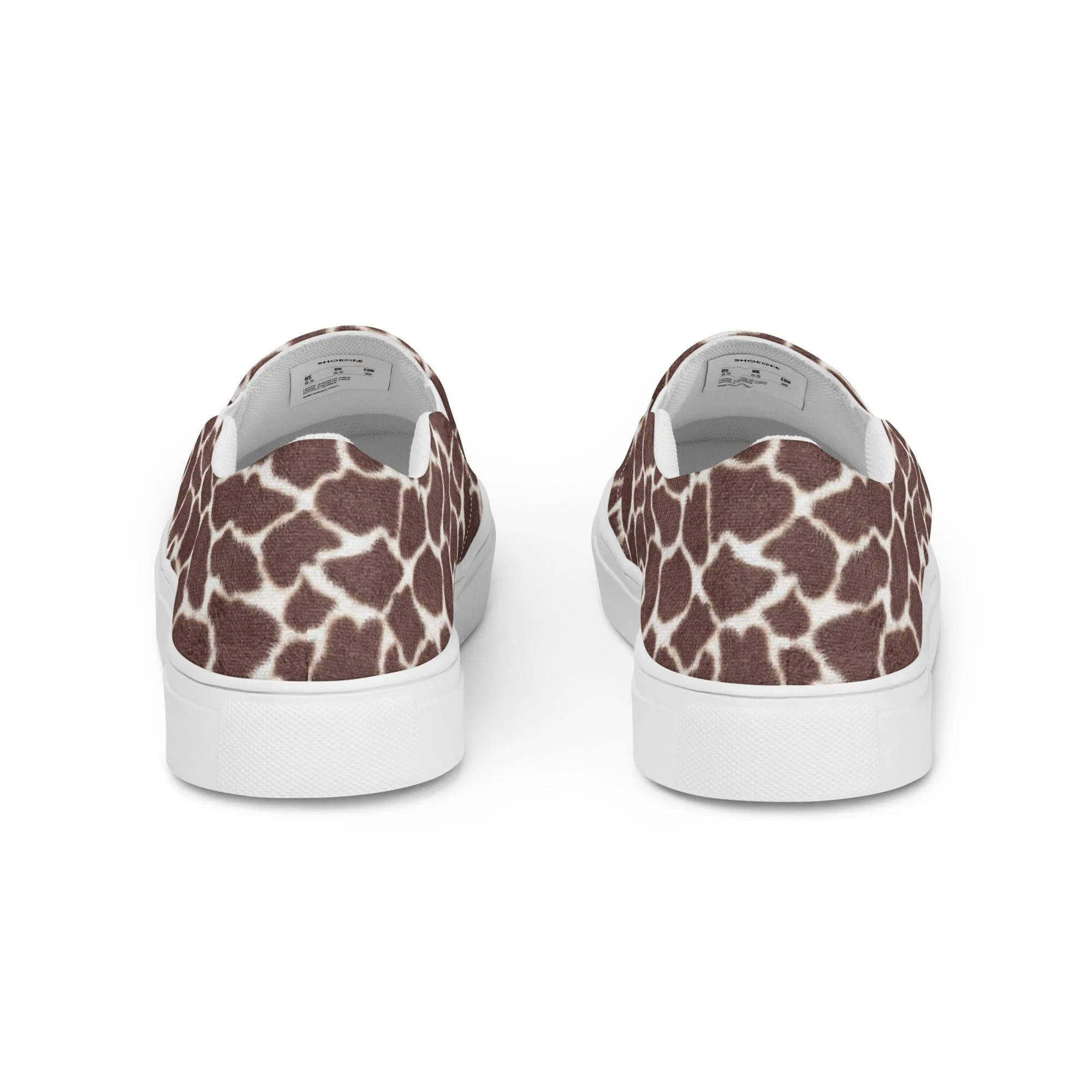 Women’s slip-on canvas shoes - GIRAFFE SG005
