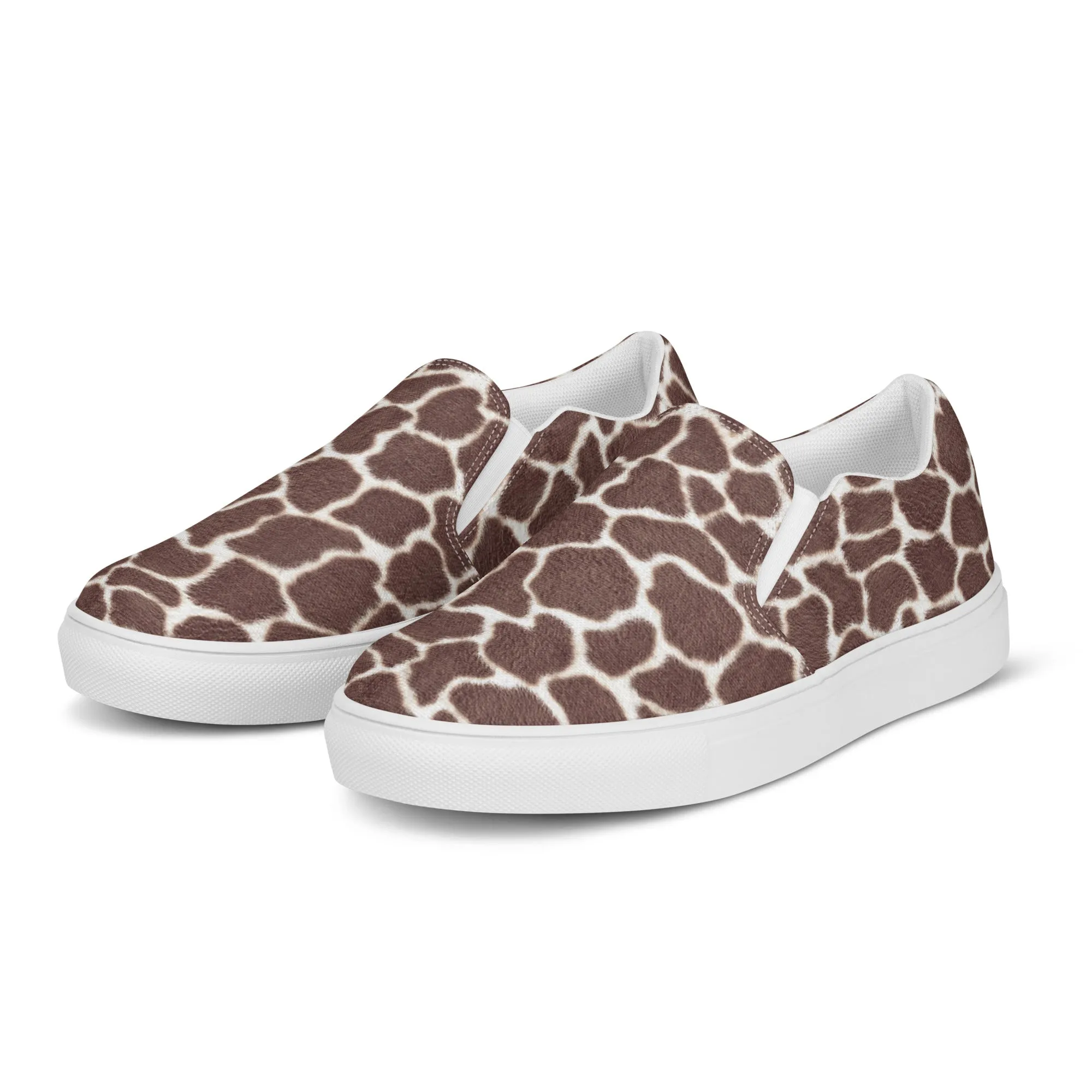 Women’s slip-on canvas shoes - GIRAFFE SG005
