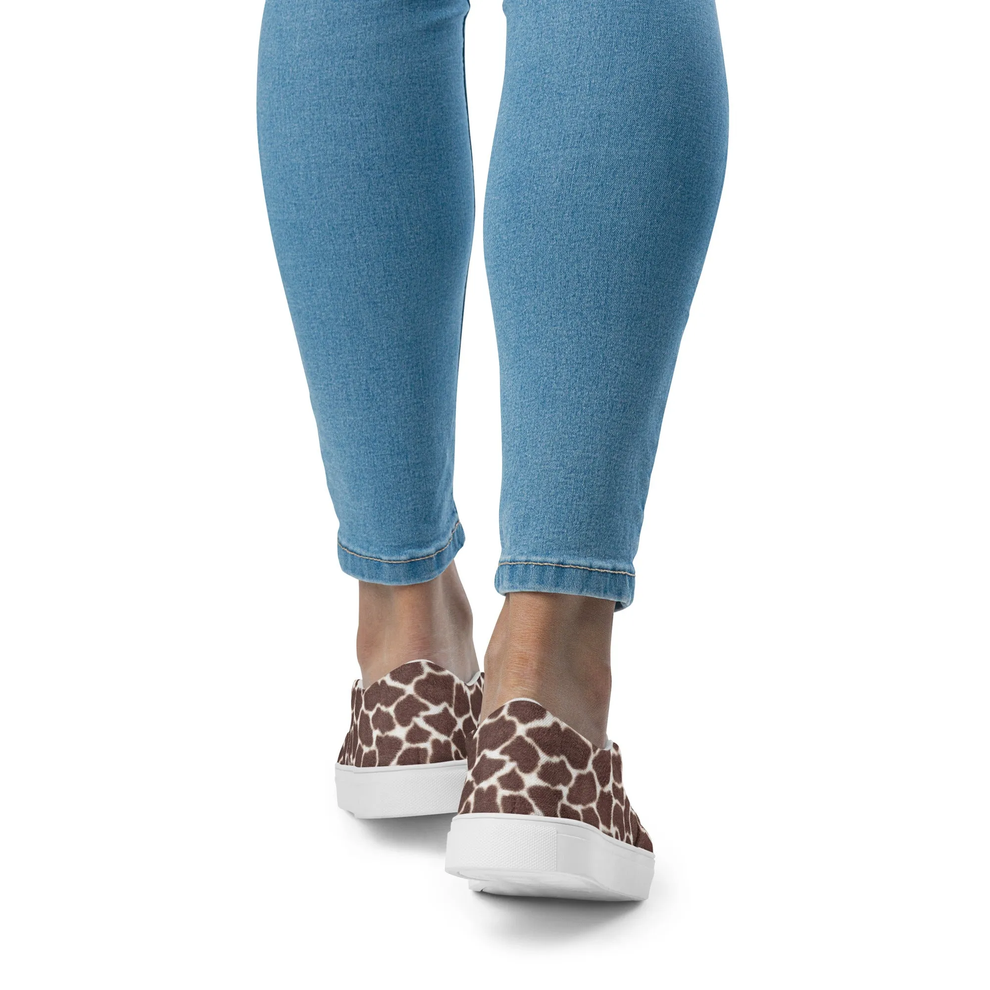 Women’s slip-on canvas shoes - GIRAFFE SG005