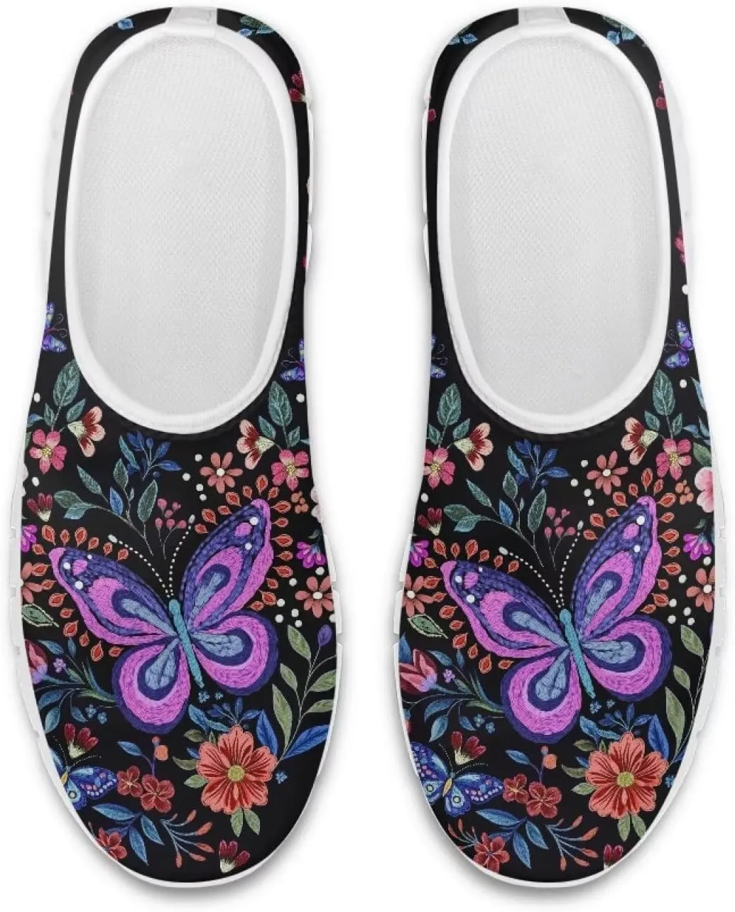 Women's Slip On Loafers Soft Comfort Causal Walking Shoes Low Top Non Slip Outdoor Sports Running Sneakers US 5.5-11.5