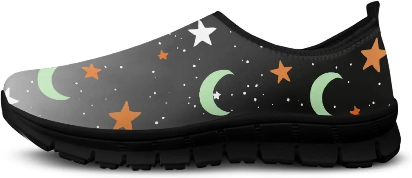 Women's Slip On Sneakers Casual Loafers Lightweight Non Slip Sports Tennis Shoes Comfort Soft Walking Shoes US 5.5-11.5