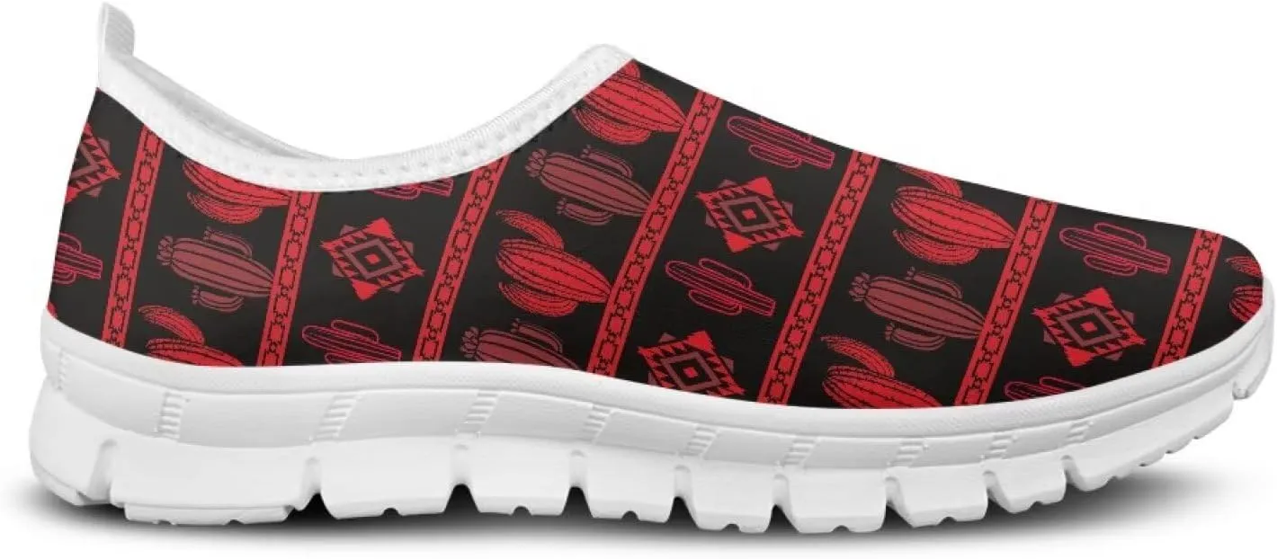 Womens Slip On Sneakers Lightweight Casual Shoes Soft Anti-Slip Tennis Shoes for Gym Travel Size 5.5-11.5 White Sole