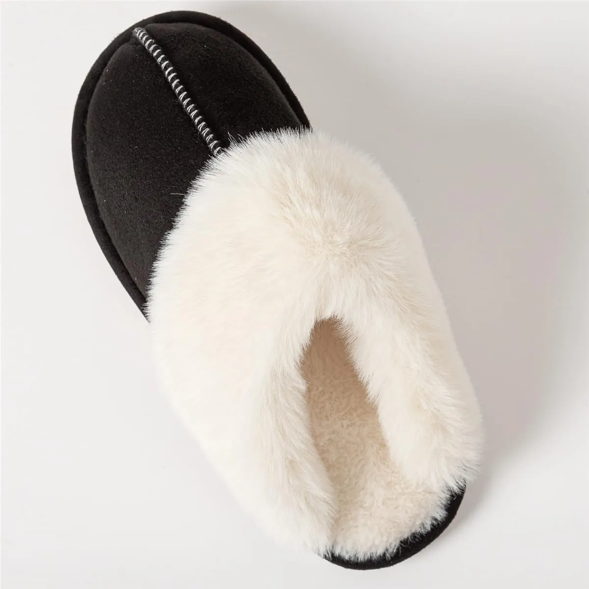 Women's Slippers Soft Plush Winter Warm House Shoes Slip on Fluffy Fur Slippers