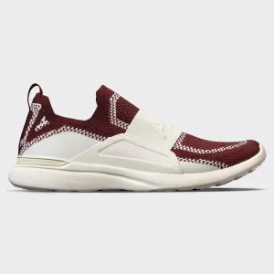 Women's | TechLoom Bliss | Ivory / Burgundy