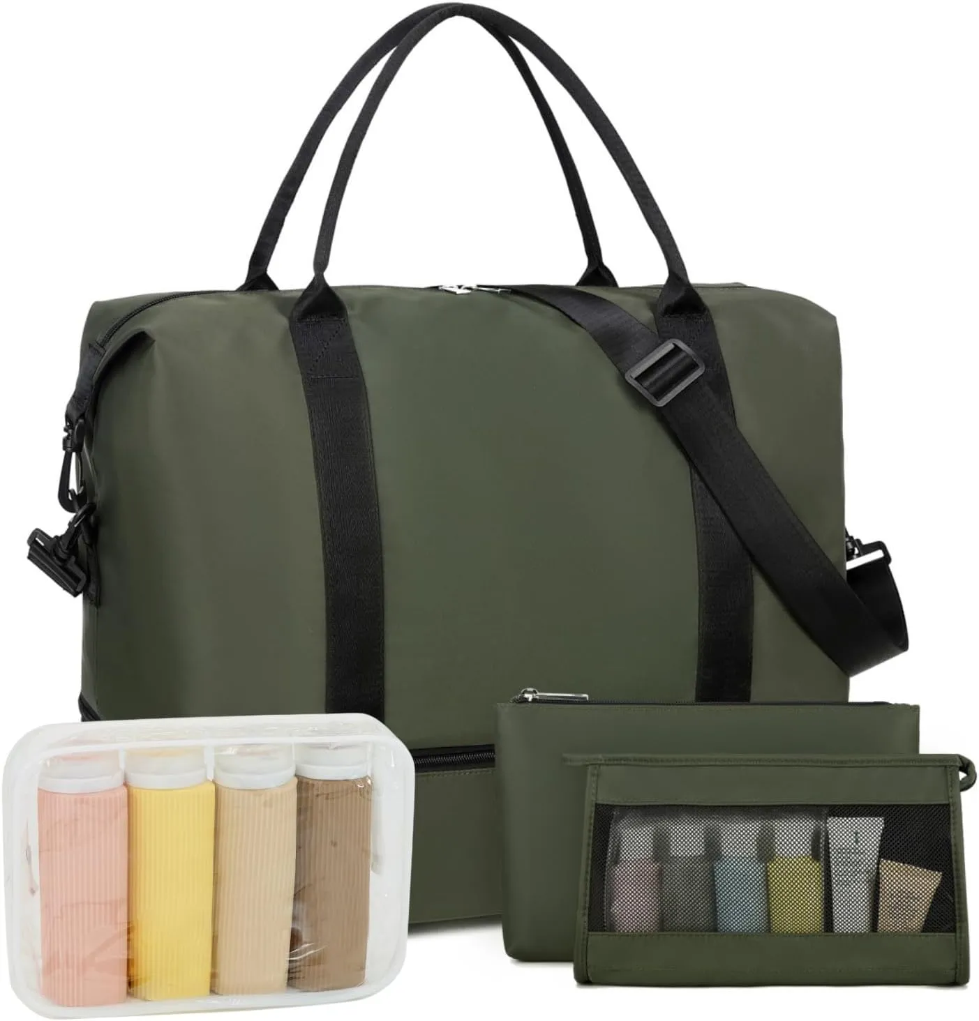 Womens Travel Weekender Bag Canvas Carry on Overnight Tote Luggage Duffel Beach Bags