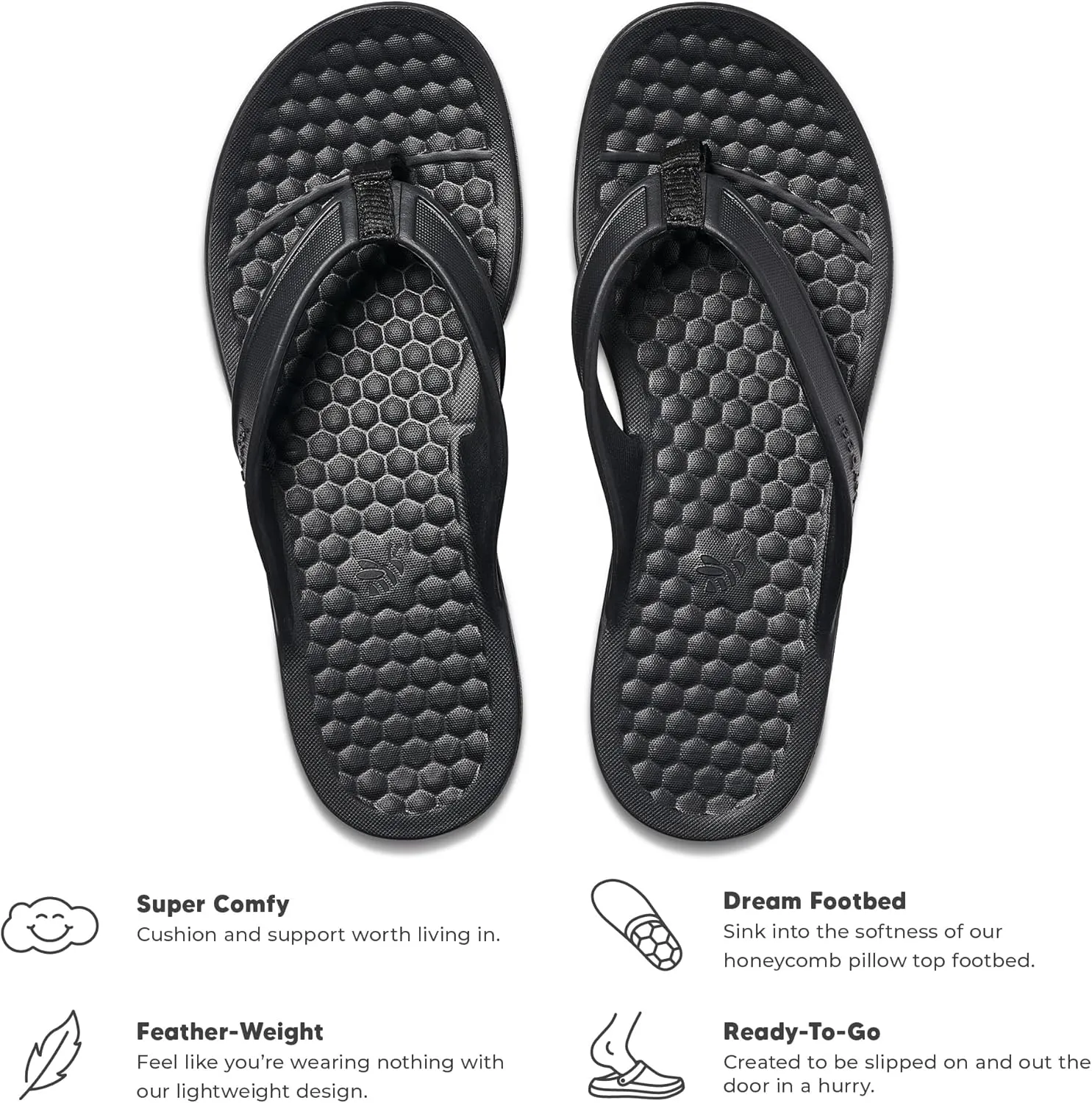 Womens Varsity Flip - Comfort Slip-On Water Friendly - Easy To Clean