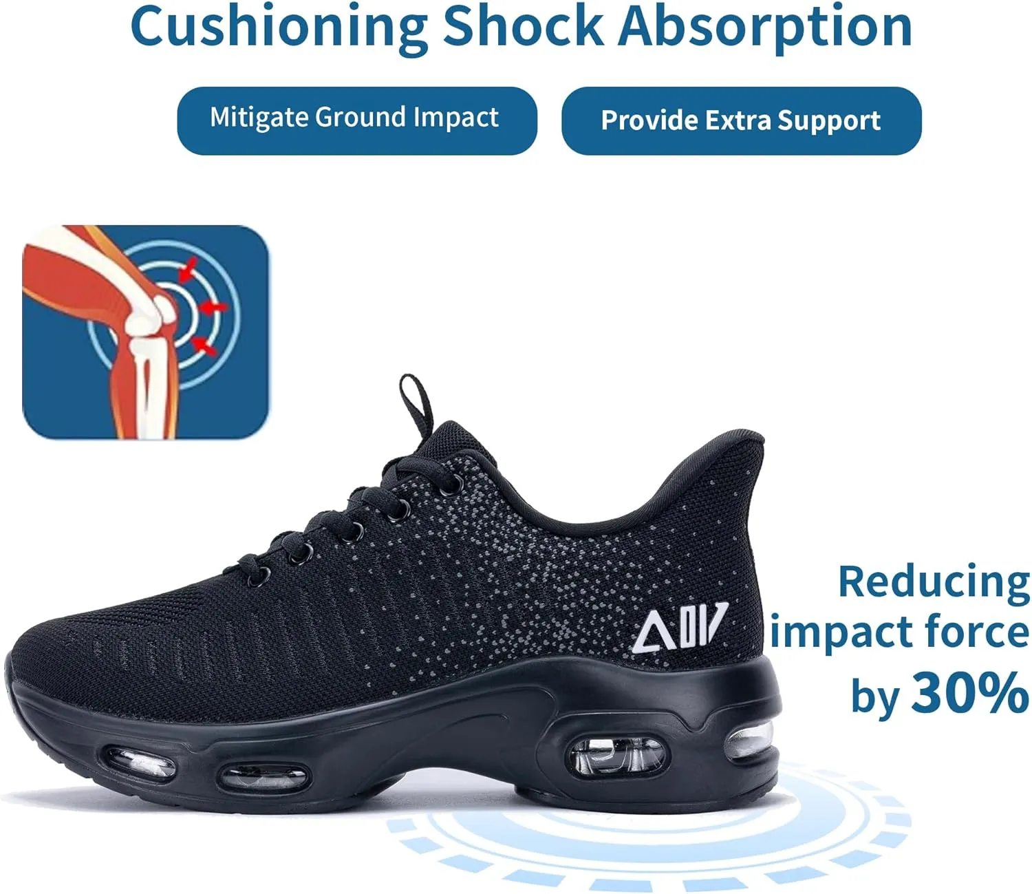 Women's Walking Shoes | Slip On | Fashion Sneakers | Running Tennis Shoes US 6-11