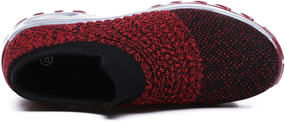Women's Walking Shoes Sock Sneakers - Mesh Slip On Air Cushion Lady Girls Modern Jazz Dance Easy Shoes Platform Loafers