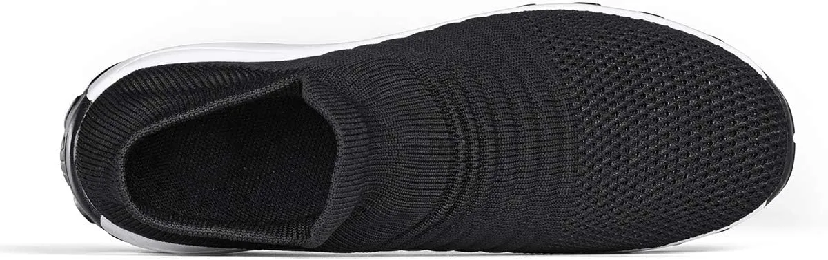 Women's Walking Shoes Sock Sneakers - Mesh Slip On Air Cushion Lady Girls Modern Jazz Dance Easy Shoes Platform Loafers