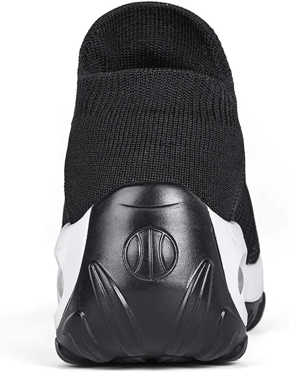 Women's Walking Shoes Sock Sneakers - Mesh Slip On Air Cushion Lady Girls Modern Jazz Dance Easy Shoes Platform Loafers