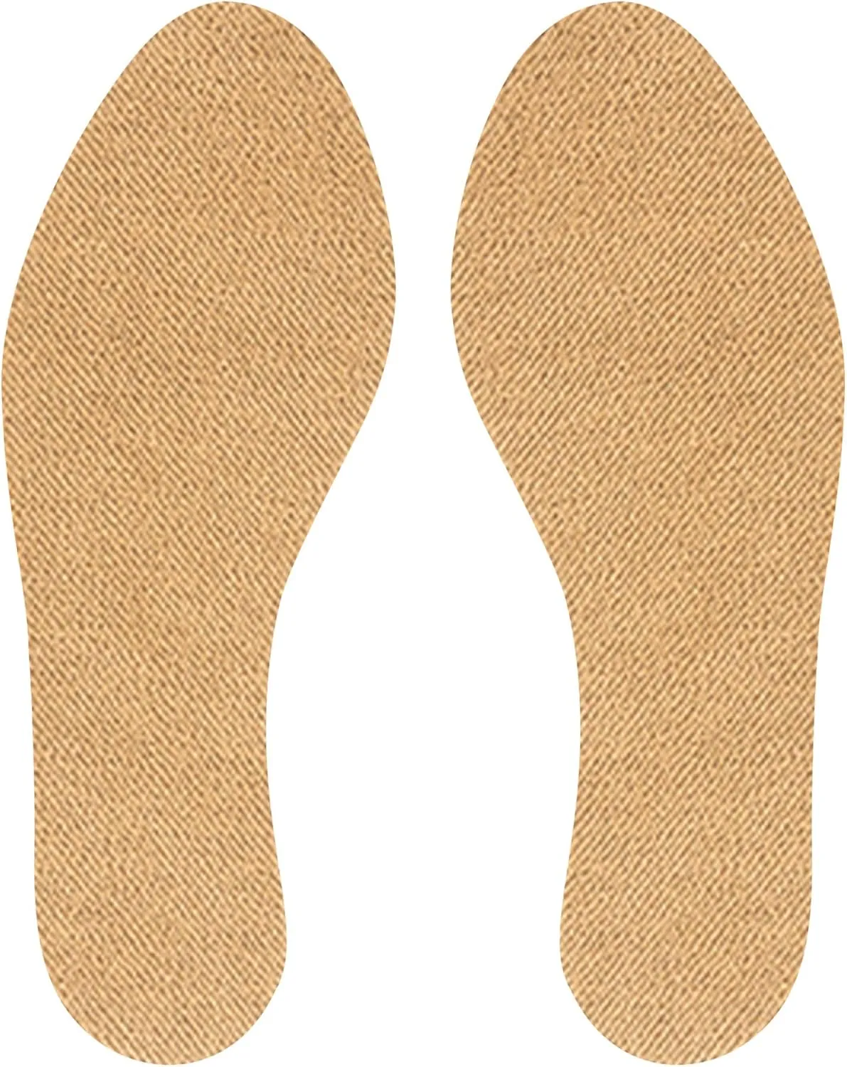 Wool Flat Shoe Insert for Sandals & Sockless Shoes, Comfortable Shoe Insoles with Sweat-Absorbent Natural Fiber & Non-Slip Silicone Grip, Narrow-Cut Shoe Inserts for Women, Brown, Size 37 - SoxsolS