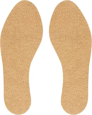 Wool Flat Shoe Insert for Sandals & Sockless Shoes, Comfortable Shoe Insoles with Sweat-Absorbent Natural Fiber & Non-Slip Silicone Grip, Narrow-Cut Shoe Inserts for Women, Brown, Size 37 - SoxsolS