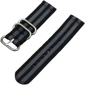 Woven Nylon Sport Band 18mm 24mm 22mm 20mm for Watch 6 5 4 3 Gear S3 for Women Men Replacement Strap