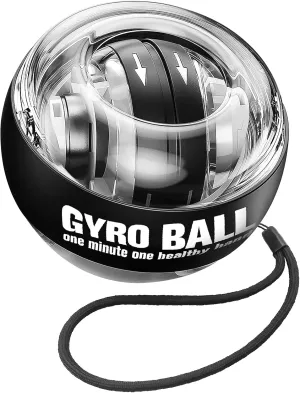 Wrist Trainer Ball Auto-Start Gyroscopic Forearm Exerciser Gyro Ball for Strengthen Arms, Fingers, Bones and Muscles