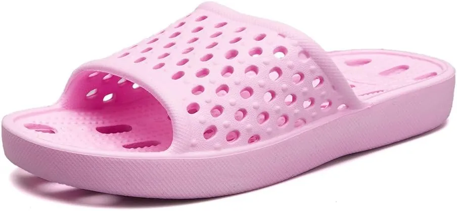 Xomiboe Shower Shoes Quick Drying Non-Slip Comfortable Men Women House Slippers