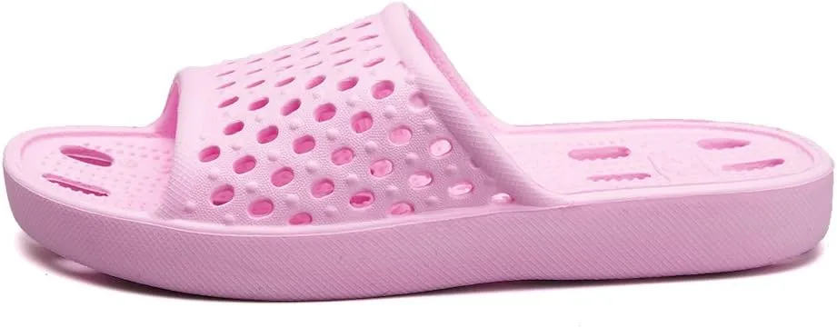Xomiboe Shower Shoes Quick Drying Non-Slip Comfortable Men Women House Slippers