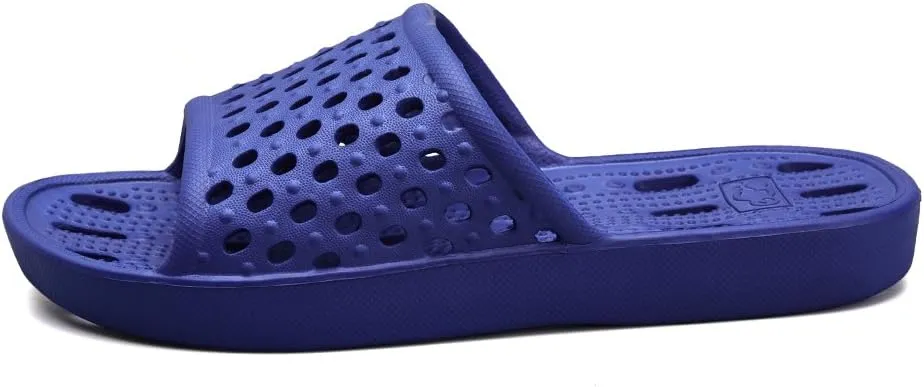 Xomiboe Shower Shoes Quick Drying Non-Slip Comfortable Men Women House Slippers