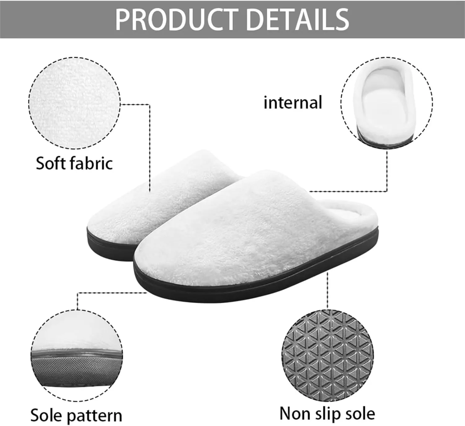 Xpyiqun Boys Girls Slippers Kids House Shoes Soft Plush Fuzzy Home Slippers Non-slip Slip On Shoes Size 9-14.5