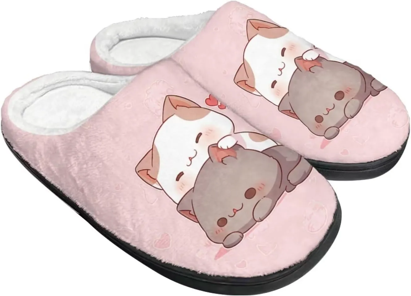 Xpyiqun Slippers Women Men Slip On House Shoes Fuzzy Warm Winter Slippers Size 4-12