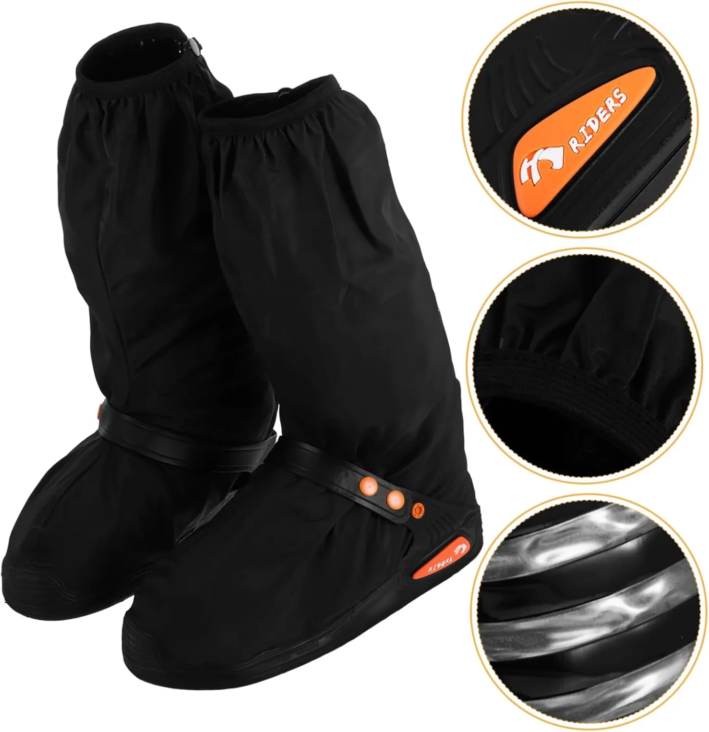 Yardwe Rainproof Shoe Cover Rain Shoe Covers Motorcycle Shoes Cover Cycling Shoes Cover Rain Gear Ski Boot