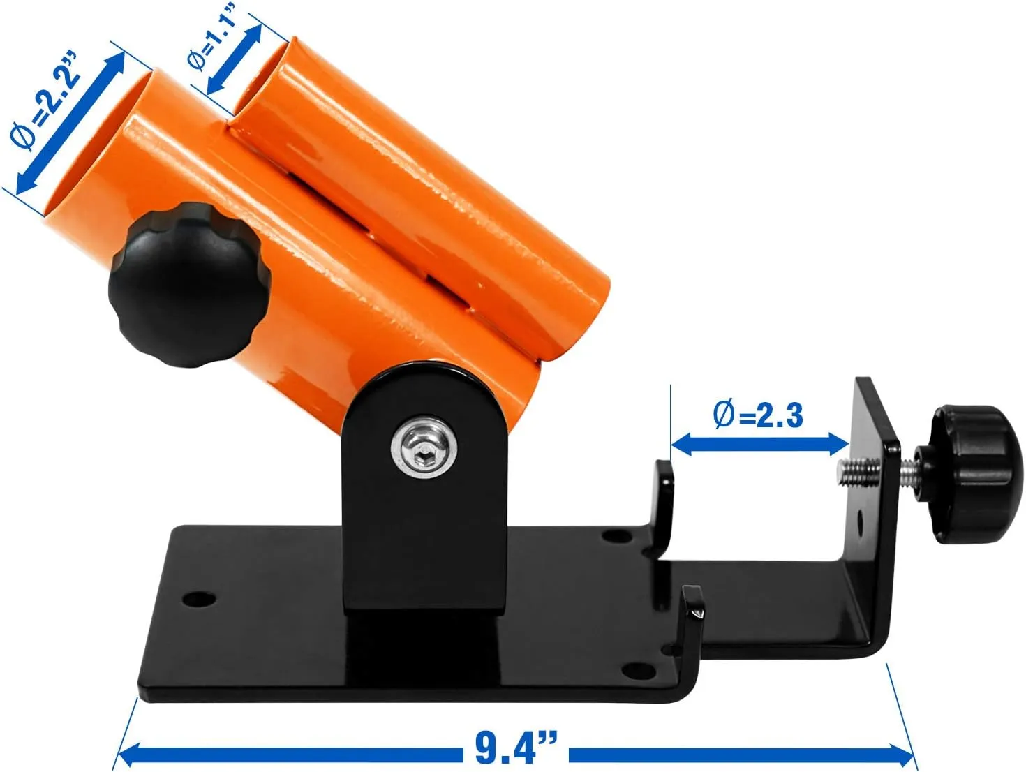 Yes4All Deluxe T-Bar Row Platform – Full 360° Swivel & Easy to Install – Fits 1” Standard and 2” Olympic Bars (8. Black - T-Bar Row Platform   Lock Jaw 1inch & 2inch)