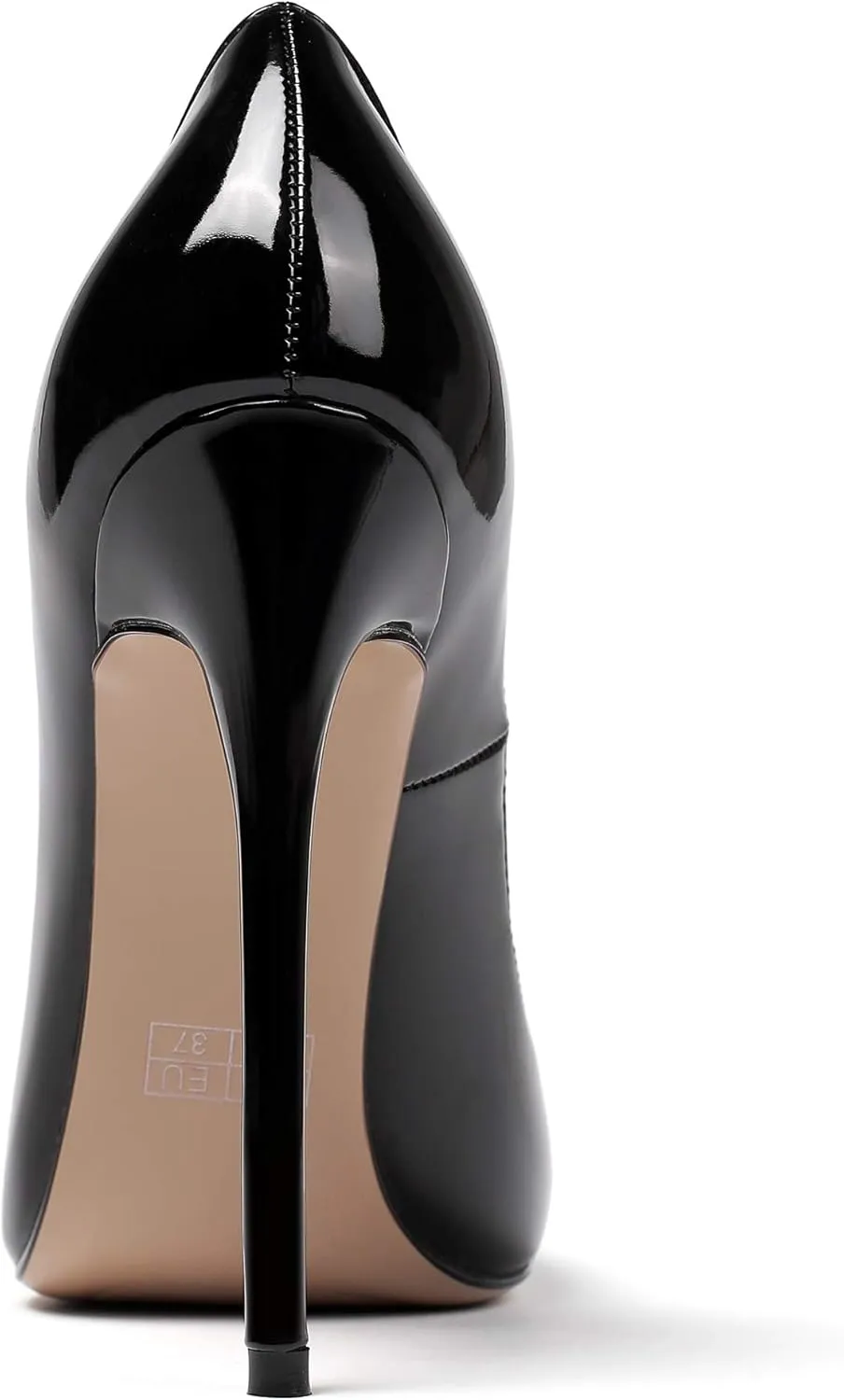 YODEKS Women's Stiletto High Heel Pumps Classic Pointed Toe Shoes Slip On Dress Shoes