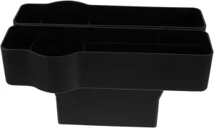 Zerodeko 2pcs Car Storage Box Multifunctional Gap Organizer for Car Seats Durable Easy to Install Sundries Case Keep Your Vehicle Tidy and Items Accessible