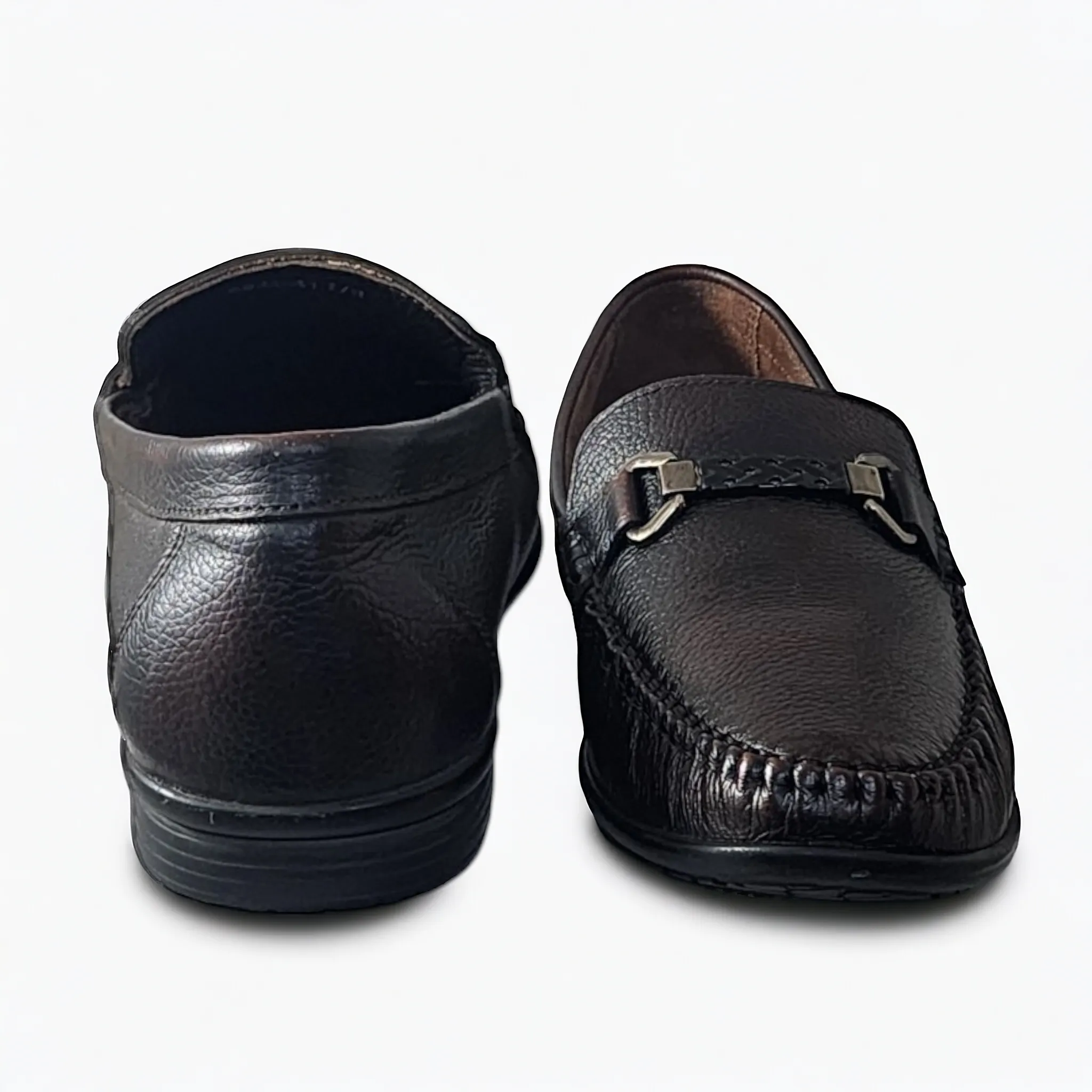 ZOOM 6622 BROWN Men's Loafers/Leather Shoes