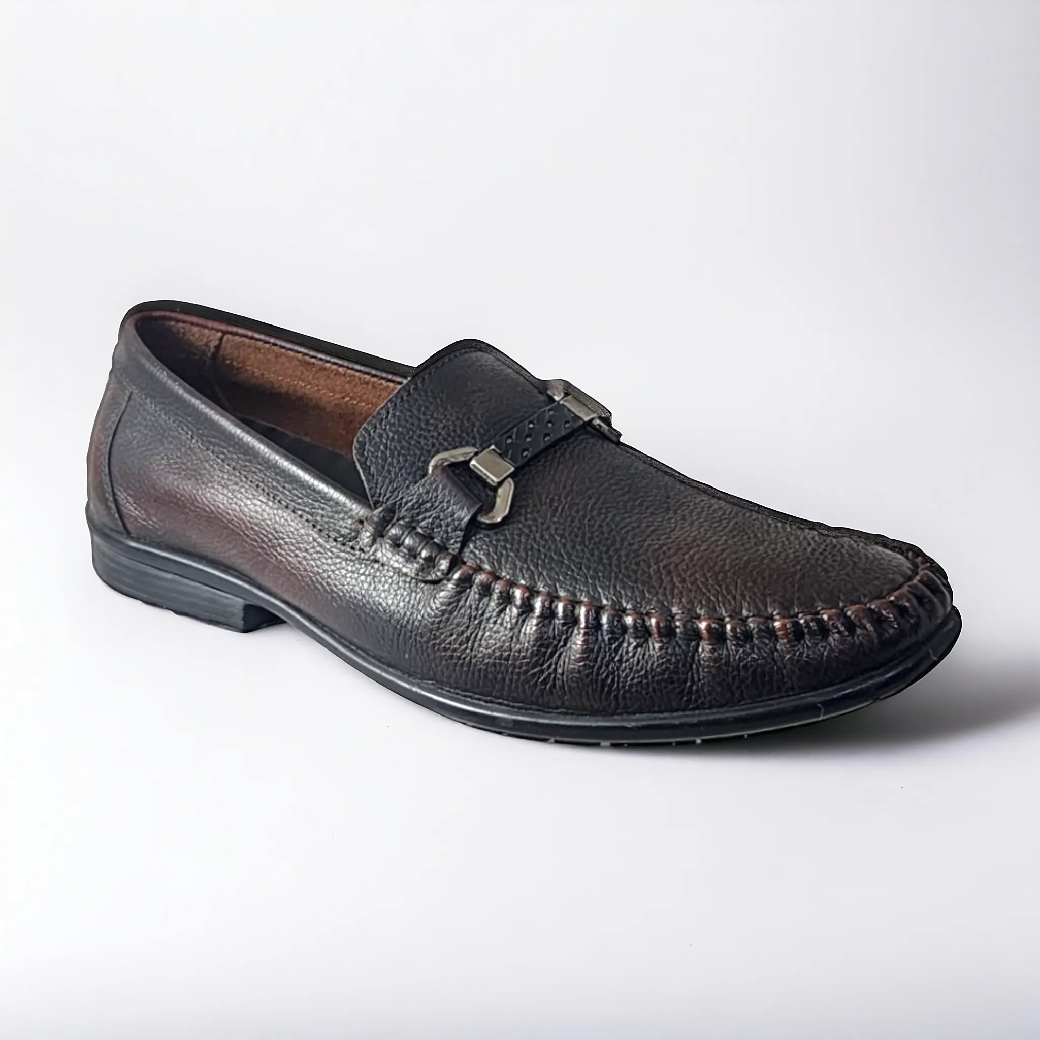 ZOOM 6622 BROWN Men's Loafers/Leather Shoes